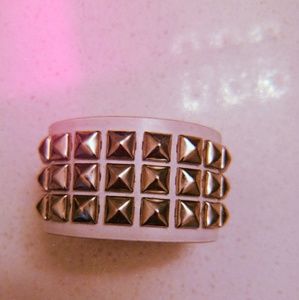 Oh my goth....studded cuff
